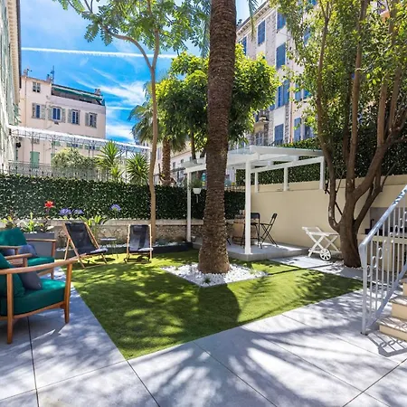 Apartment Luxury 3 Bdr Garden & Parking - Angels' Garden Nice