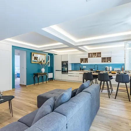 Apartment Luxury 3 Bdr Garden & Parking - Angels' Garden Nice