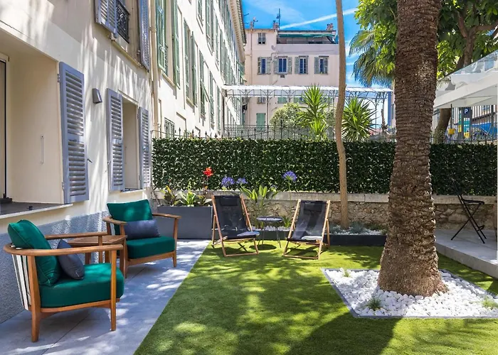 Luxury 3 Bdr Garden & Parking - Angels' Garden نيس