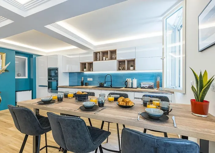 Luxury 3 Bdr Garden & Parking - Angels' Garden نيس