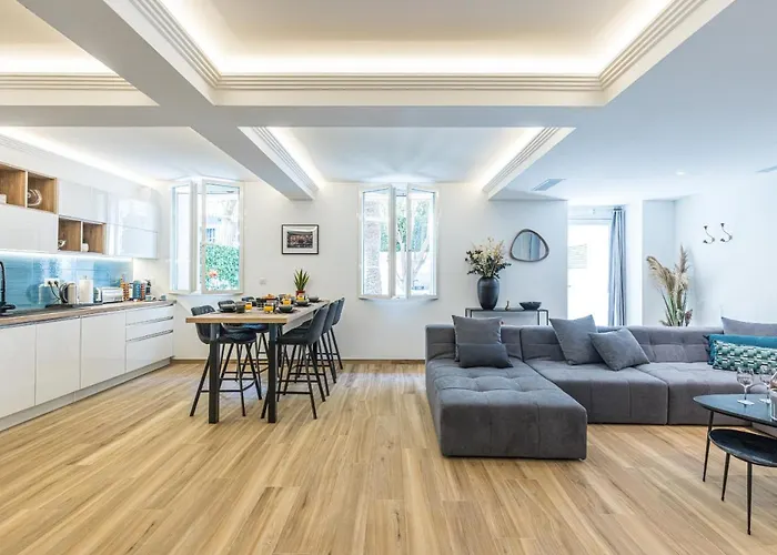 Luxury 3 Bdr Garden & Parking - Angels' Garden شقة نيس