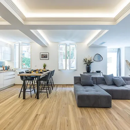 Luxury 3 Bdr Garden & Parking - Angels' Garden Appartement Nice